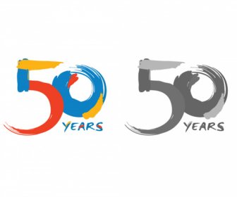 Historical 50 Years Stock Graphic