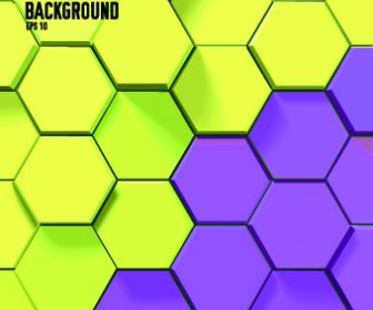Honeycomb Vector Backgrounds