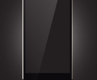 HTC Smartphone Design Realista De Maquete