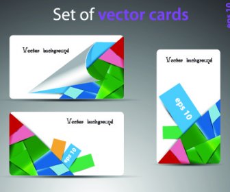 огромная коллекция визитная карточка Дизайн вектор искусства