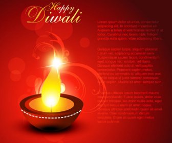 India Diwali Elements Backgrounds Vector