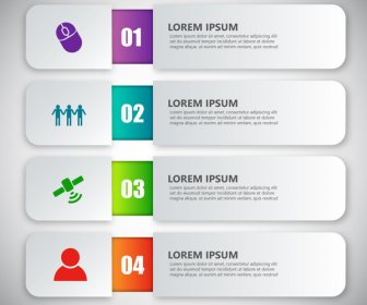 Infographic Vector Illustration With Modern Style Design