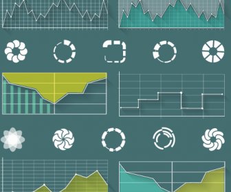 infographic dengan diagram elemen desain vektor ilustrasi