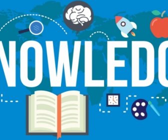 Knowledge Background Education Design Elements Decor