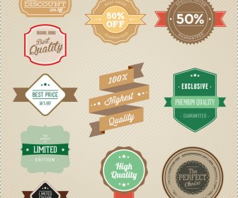 Label Badge And Banner Collections