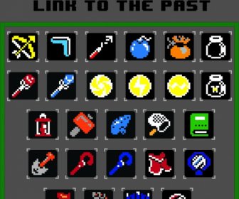 Legend Of Zelda Link To The Past Icon Pack