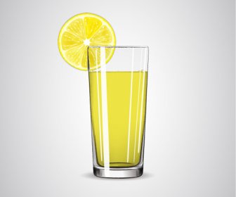 レモン汁ベクターセット3