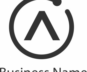 Buchstaben Eines Logo-Vorlagendesigns