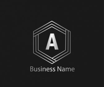 письмо логотип шаблон дизайн