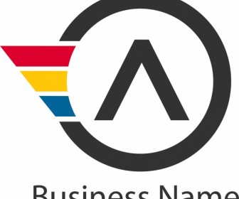 письмо логотип шаблон дизайн
