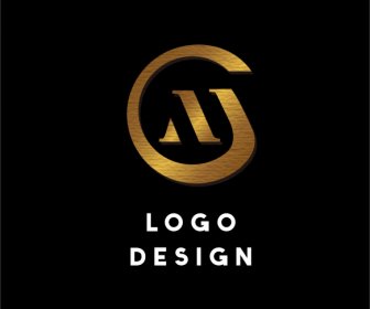 ロゴデザインg M新しいロゴアルファベットのロゴ