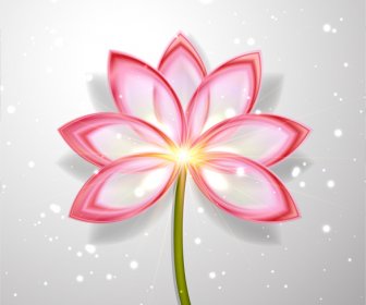 Lotus Blume Abstrakt