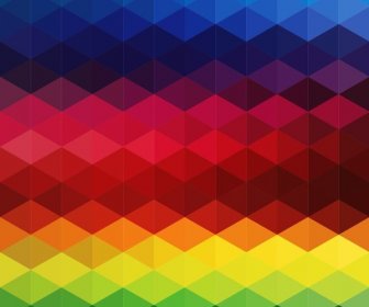 Low Poly Style Colorful Background Vector Illustration