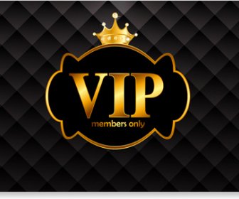 Luxuriöse VIP-Mitglieder Karten Design Vektoren