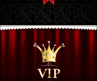 Luxury Diamond Vip Royal Background Vector