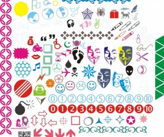 mask and smilies