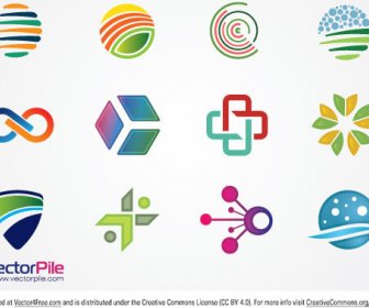 Mixed Logo Vector Design Elements