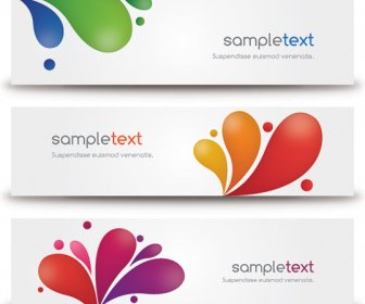 Modern Banners Vector Graphic