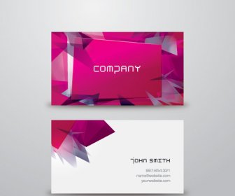 Modern Business Card Vector Graphic