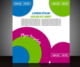 Moderne Business-Flyer Und Abdeckung Broschüre Vektor