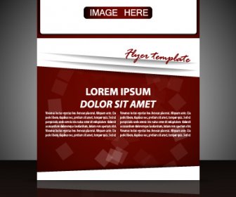 Modern Business Flyer And Cover Brochure Vector
