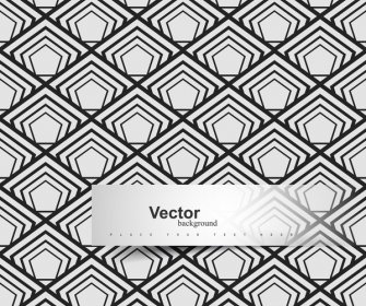 Mosaico Sem Costura Linda Cinza Padrão Geométrico Repetindo Textura Vector Design