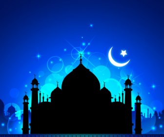 مسجد الليل خلفيات الفيكتور