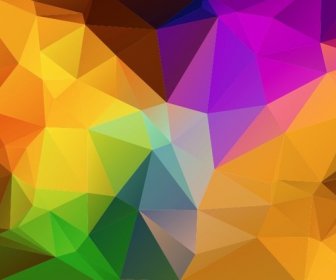 Multi Colored Abstract Background Vector Illustration