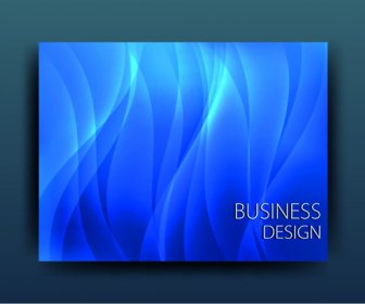 多色の抽象的なビジネス カバー デザインのベクトル