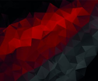 Mystic Polygonal Abstract Background Set