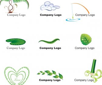 Vetor De Logotipos De Natureza