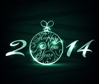 New Year14 Vector Graphics