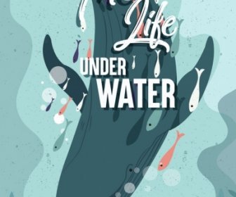 Ocean życia Transparent Wieloryb Ryby Ikony Klasyczne Wzornictwo