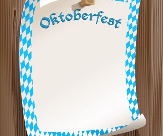 Oktoberfest Elemente Hintergrund Vektoren