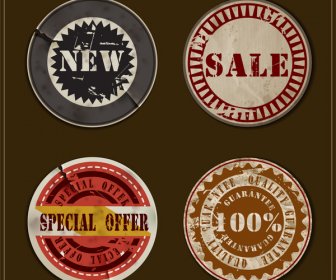 Old And Grunge Sale Badge