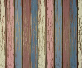 Alten Holzboden Strukturierten Hintergrund Vektor