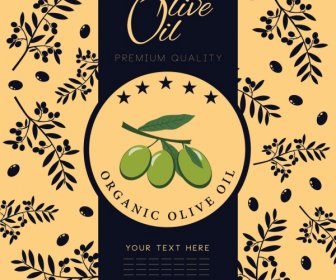Olio D'oliva Frutta Sfondo Progettazione Classica Pubblicità