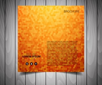 Orange Business-Flyer-Vorlage