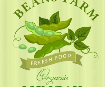 Organic Soybean Advertisement Green Symbol Decoration