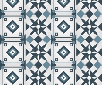 Orientalische Muster Vorlage Klassische Flache Wiederholenden Symmetrischen Dekor