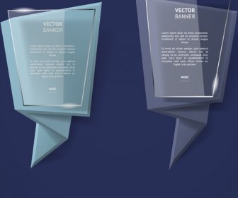 оригами бизнес дизайн баннеров