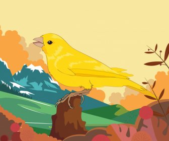 Oriole Bird Painting Boceto Clásico Dibujado A Mano
