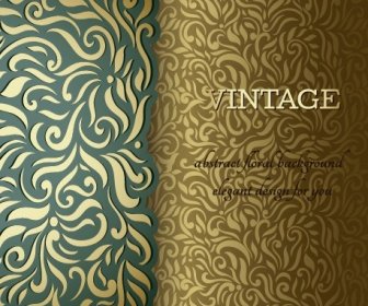 Ornate Pattern Vintage Background Graphics