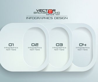 Paper Infographics White Vector Design
