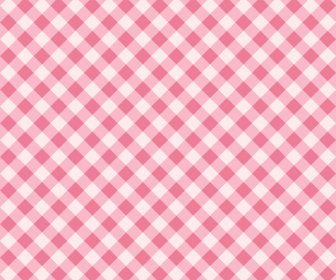 Plaid Pink Pattern Seamless Vector
