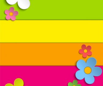Plant And Spring Design Vector