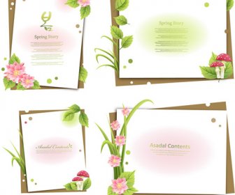 Plant Flowers Text Vector