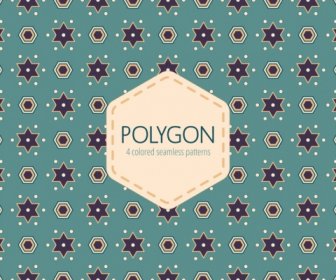 Polygon-Vektormuster