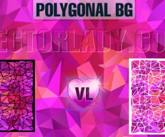 Polygonal Vector Background
