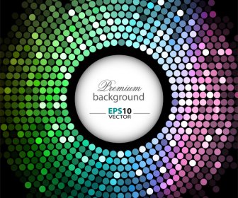 Premium Dotted Spiral Abstract Background